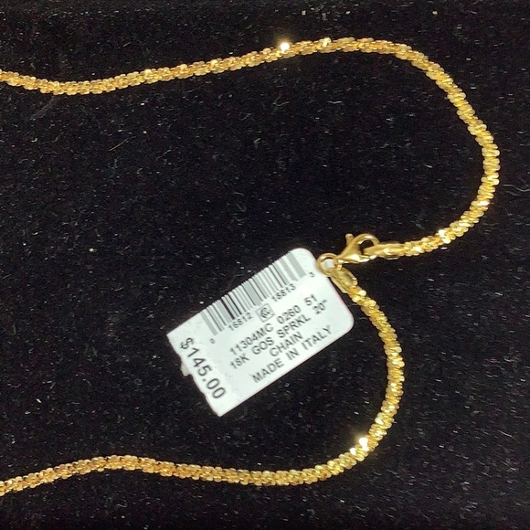 NWT Giani Bernini 20” gold chain - Picture 2 of 3